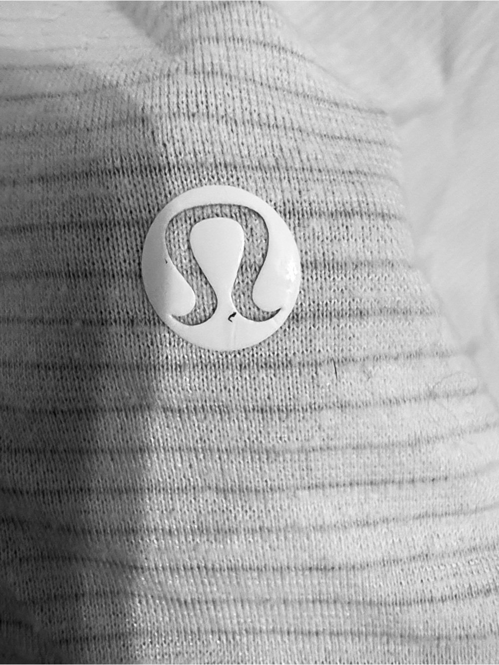 Lululemon athletica White Sleeveless Ribbed Tank